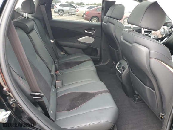 2023 Acura RDX w/A-Spec Package with VIN 5J8TC1H67PL002700, listed as a Copart auction lot 38978814 with 11,367 mi miles. Bid and sale history available at carsss.com. Image 10.