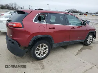 2014 Jeep Cherokee Latitude with VIN 1C4PJLCB1EW288108, listed as a Copart auction lot 46478735 with 121,610 mi miles and Clean Title. Bid and sale history available at DreamBid. Image 3.
