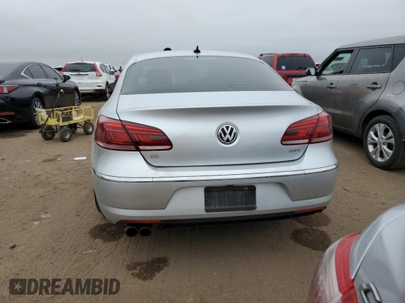 2013 Volkswagen CC Sport with VIN WVWBN7ANXDE546763, listed as a Copart auction lot 63001184 with 113,476 mi miles and Clean Title. Bid and sale history available at carsss.com. Image 6.