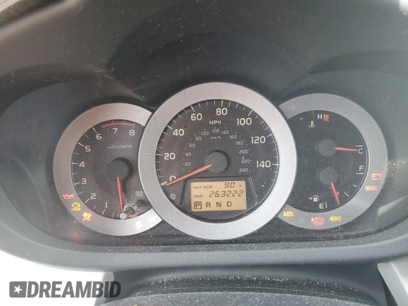 2007 Toyota RAV4 Limited with VIN JTMBK31V176022840, listed as a Copart auction lot 63366295 with 263,222 mi miles and Salvage title. Bid and sale history available at DreamBid. Image 9.