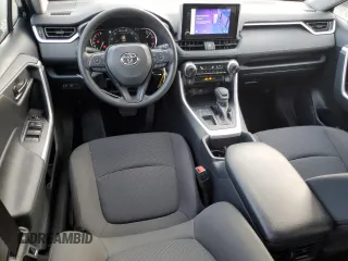 2025 Toyota RAV4 LE with VIN 2T3H1RFV1SW367138, listed as a Copart auction lot 50895125 with 5,218 mi miles and Salvage Title. Bid and sale history available at carsss.com. Image 8.