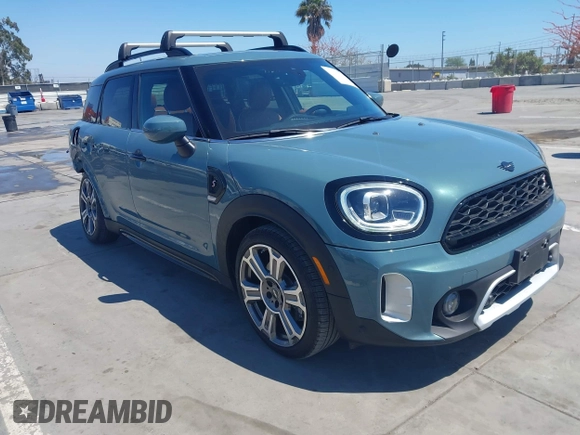 2022 MINI Countryman Cooper S with VIN WMZ53BR03N3N90132, listed as a IAAI auction lot 42228990 with 49,017 mi miles and . Bid and sale history available at DreamBid. Image 1.
