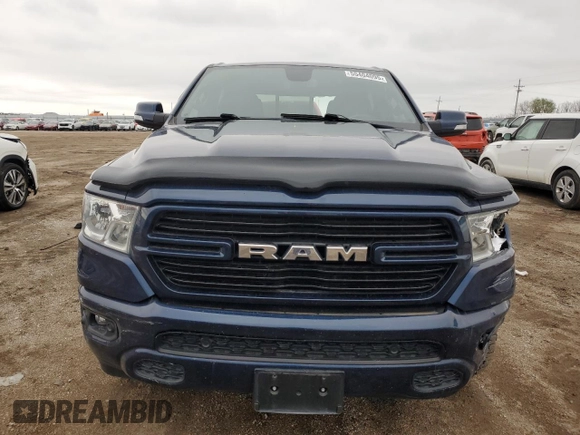 2019 Ram 1500 Big Horn with VIN 1C6SRFFT5KN619449, listed as a Copart auction lot 55404095 with 41,869 mi miles and Salvage title. Bid and sale history available at DreamBid. Image 5.