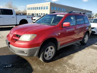 2003 Mitsubishi Outlander XLS z VIN JA4LZ41G63U087416, wystawiony jako Copart lot #43619735 z przebiegiem 239 481 mil mil oraz Szkoda całkowita • Salvage title. Historia ofert i sprzedaży dostępna na DreamBid. Obrazek 1.
