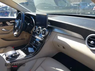 2016 Mercedes-Benz C with VIN 55SWF4KB2GU160423, listed as a IAAI auction lot 41690331 with 94,494 mi miles. Bid and sale history available at carsss.com. Image 5.