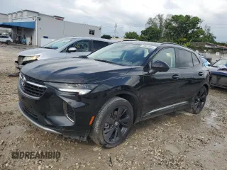 2023 Buick Envision Essence with VIN LRBFZPR49PD222536, listed as a Copart auction lot 73651664 with 3,252 mi miles and Non Repairable. Bid and sale history available at carsss.com. Image 1.