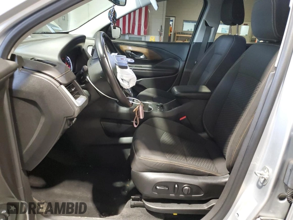 2021 GMC Terrain SLE with VIN 3GKALTEV9ML311442, listed as a Copart auction lot 55128675 with 43,790 mi miles and Salvage title. Bid and sale history available at DreamBid. Image 7.