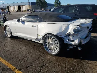 2019 Chevrolet Camaro 2SS with VIN 1G1FH3D74K0113036, listed as a Copart auction lot 74618094 with 57,591 mi miles and Salvage Title. Bid and sale history available at carsss.com. Image 2.