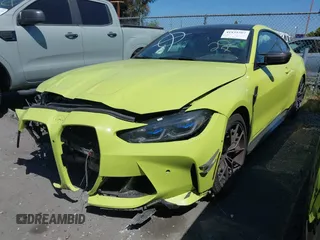2021 BMW M4 Competition z VIN WBS33AZ00MCH53976, wystawiony jako IAAI lot #41831507 z przebiegiem Nie podano mil oraz . Historia ofert i sprzedaży dostępna na DreamBid. Obrazek 2.