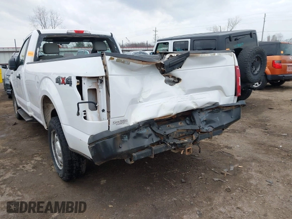 2018 Ford F-150 XL with VIN 1FTNF1E53JKC23766, listed as a IAAI auction lot 41149145 with 301,176 mi miles and . Bid and sale history available at DreamBid. Image 6.