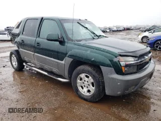 2002 Chevrolet Avalanche with VIN 3GNEK13T72G309949, listed as a Copart auction lot 49253894 with 196,009 mi miles and Salvage Title. Bid and sale history available at DreamBid. Image 4.