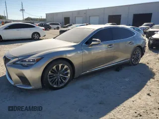2021 Lexus LS with VIN JTHD51FF0M5014086, listed as a Copart auction lot 80830354 with 64,191 mi miles and Salvage Title. Bid and sale history available at carsss.com. Image 1.
