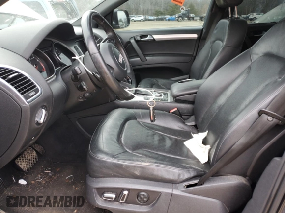 2012 Audi Q7 3.0T S line with VIN WA1DGAFE5CD009337, listed as a Copart auction lot 89097775 with 154,758 mi miles and Clean Title. Bid and sale history available at carsss.com. Image 7.