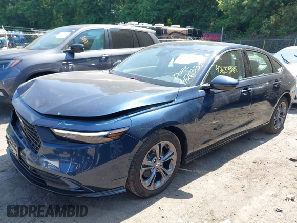2024 Honda Accord EX-L with VIN 1HGCY2F60RA019413, listed as a IAAI auction lot 42633985 with 8,299 mi miles and . Bid and sale history available at DreamBid. Image 17.