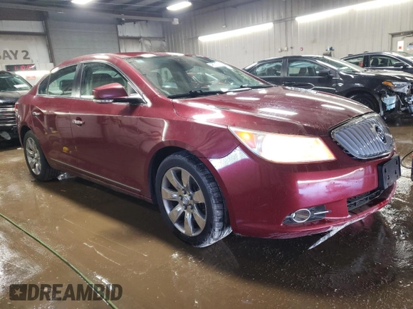 2010 Buick LaCrosse CXL with VIN 1G4GC5EG3AF200390, listed as a Copart auction lot 48572325 with 175,161 mi miles and Salvage Title. Bid and sale history available at carsss.com. Image 4.
