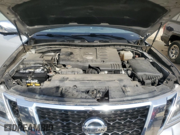 2020 Nissan Armada SV z VIN JN8AY2ND3LX016696, wystawiony jako Copart lot #48732465 z przebiegiem 113 219 mil mil oraz Szkoda całkowita • Salvage title. Historia ofert i sprzedaży dostępna na DreamBid. Obrazek 12.