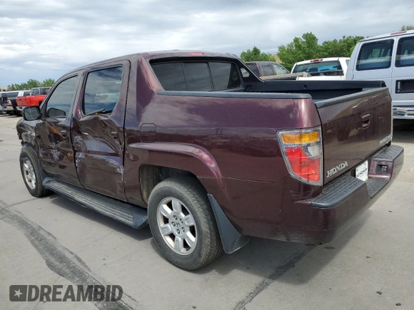 2007 Honda Ridgeline RTL w/Leather with VIN 2HJYK16587H534502, listed as a Copart auction lot 61122274 with 316,248 mi miles and Salvage Title. Bid and sale history available at carsss.com. Image 2.