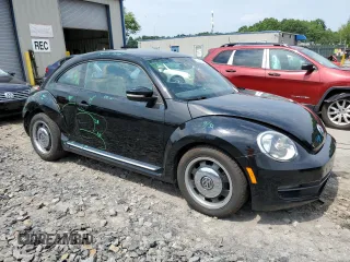 2015 Volkswagen Beetle Fleet Edition z VIN 3VWF17AT8FM656779, wystawiony jako Copart lot #60291145 z przebiegiem 42 850 mil mil oraz Szkoda całkowita • Salvage title. Historia ofert i sprzedaży dostępna na DreamBid. Obrazek 4.