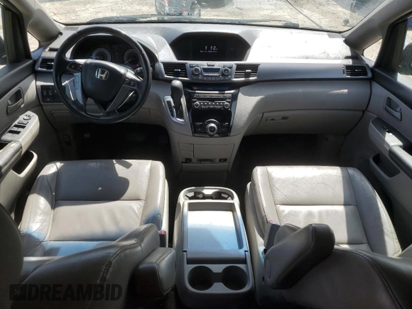 2012 Honda Odyssey EX-L with VIN 5FNRL5H61CB067331, listed as a Copart auction lot 50016455 with 156,020 mi miles and Non Repairable. Bid and sale history available at DreamBid. Image 8.