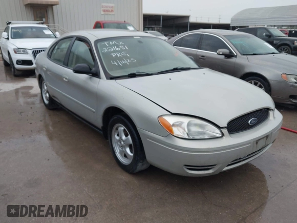 2006 Ford Taurus SE with VIN 1FAFP53U16A221651, listed as a IAAI auction lot 42065261 with 159,411 mi miles. Bid and sale history available at carsss.com. Image 1.