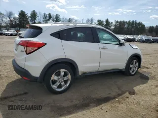 2016 Honda HR-V EX-L w/Navi with VIN 3CZRU6H74GM708995, listed as a Copart auction lot 51014865 with 105,957 mi miles and Salvage Title. Bid and sale history available at carsss.com. Image 3.