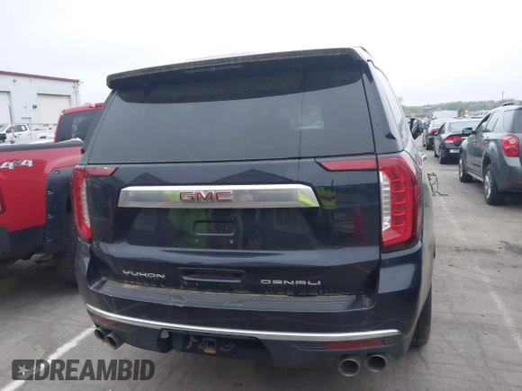 2021 GMC Yukon XL Denali with VIN 1GKS2JKL5MR458039, listed as a IAAI auction lot 41921865 with 25,141 mi miles. Bid and sale history available at carsss.com. Image 16.