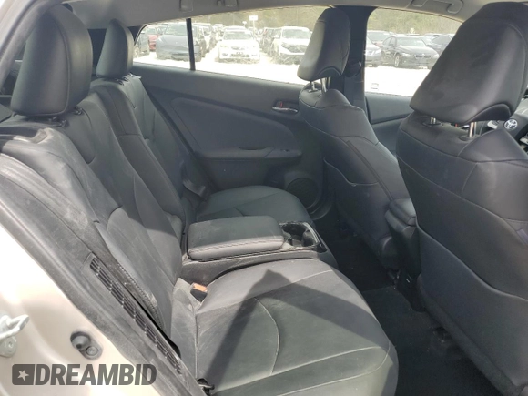 2018 Toyota Prius Plus with VIN JTDKARFP2J3095918, listed as a Copart auction lot 53700165 with 40,543 mi miles and Salvage Title. Bid and sale history available at DreamBid. Image 10.