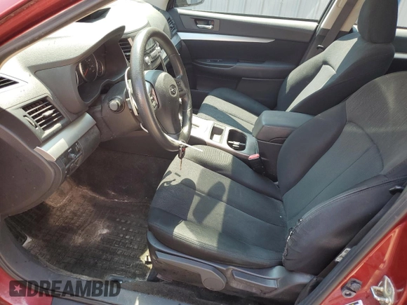 2014 Subaru Legacy 2.5i with VIN 4S3BMBA64E3019104, listed as a Copart auction lot 63196335 with 229,001 mi miles and Salvage title. Bid and sale history available at DreamBid. Image 7.