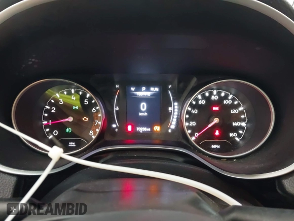 2019 Jeep Compass Latitude with VIN 3C4NJCBB8KT685910, listed as a IAAI auction lot 42423224 with 70,236 mi miles and . Bid and sale history available at DreamBid. Image 7.
