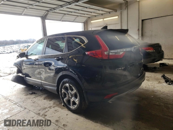 2017 Honda CR-V EX-L with VIN 5J6RW2H89HL018688, listed as a Copart auction lot 46598855 with Not Provided miles and Salvage Title. Bid and sale history available at DreamBid. Image 2.
