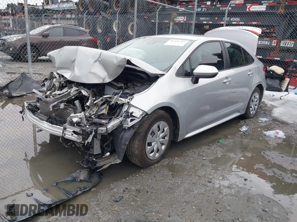 2021 Toyota Corolla L with VIN 5YFDPMAE1MP186674, listed as a IAAI auction lot 41351717 with 38,988 mi miles and . Bid and sale history available at DreamBid. Image 17.