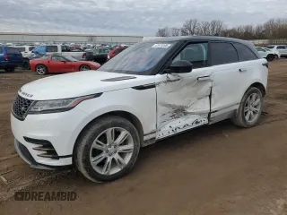 2020 Land Rover Range Rover Velar R-Dynamic S with VIN SALYK2EX6LA270985, listed as a Copart auction lot 47973395 with 55,466 mi miles and Salvage title. Bid and sale history available at DreamBid. Image 1.