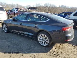 2018 Audi A5 Sportback Premium Plus with VIN WAUBNCF50JA042904, listed as a Copart auction lot 45900394 with 42,288 mi miles. Bid and sale history available at carsss.com. Image 2.