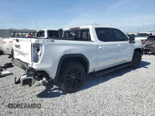 2021 GMC Sierra 1500 Elevation with VIN 3GTU9CED2MG481021, listed as a Copart auction lot 43946165 with 39,820 mi miles and Salvage Title. Bid and sale history available at DreamBid. Image 3.