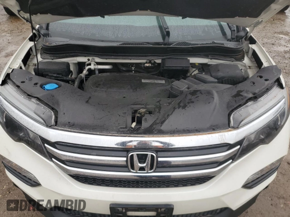 2016 Honda Pilot EX with VIN 5FNYF6H3XGB066361, listed as a Copart auction lot 49820645 with 106,666 mi miles and Salvage Title. Bid and sale history available at carsss.com. Image 12.