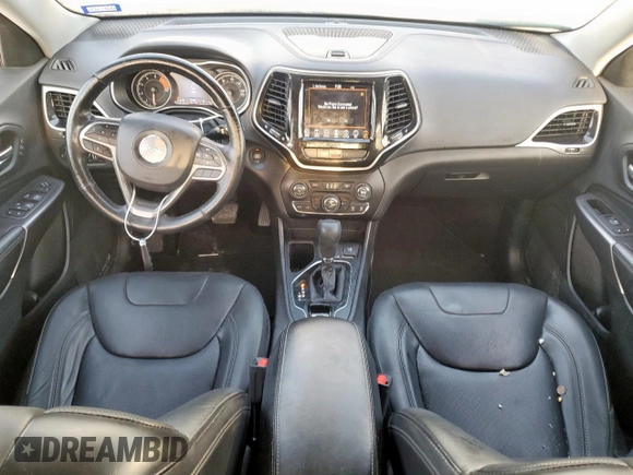 2019 Jeep Cherokee Limited with VIN 1C4PJLDN4KD193381, listed as a Copart auction lot 59440195 with 93,686 mi miles and Salvage title. Bid and sale history available at DreamBid. Image 8.