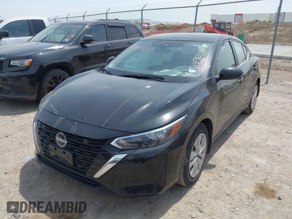 2024 Nissan Sentra S with VIN 3N1AB8BV7RY201065, listed as a IAAI auction lot 42049603 with 25,339 mi miles and . Bid and sale history available at DreamBid. Image 17.