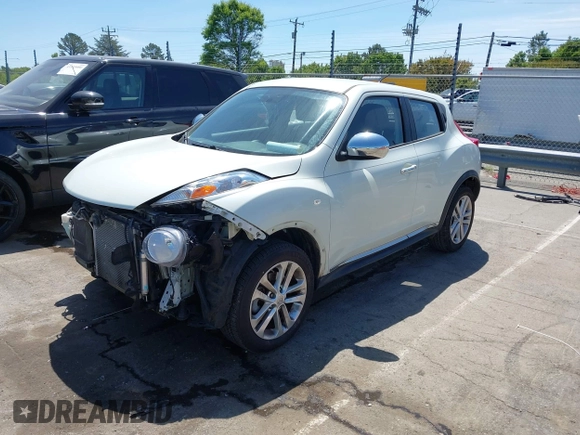 2012 Nissan Juke SL with VIN JN8AF5MRXCT103278, listed as a IAAI auction lot 42022585 with 139,659 mi miles and . Bid and sale history available at carsss.com. Image 2.