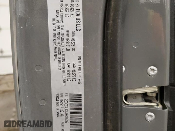 2018 Dodge Charger GT with VIN 2C3CDXJG1JH330799, listed as a Copart auction lot 44564015 with Not Provided miles and Salvage Title. Bid and sale history available at DreamBid. Image 12.