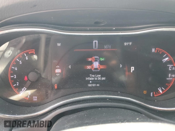 2015 Dodge Durango Limited с VIN 1C4RDHDG1FC857601, выставлен на аукционе Copart как лот 60461605 с пробегом 160 181 миль миль и Списание • Salvage title. История ставок и продаж доступна на DreamBid. Изображение 9.