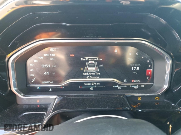 2024 GMC Sierra 1500 SLT с VIN 1GTPHDED0RZ361571, выставлен на аукционе Copart как лот 50083285 с пробегом 26 897 миль миль и Чистый • Clean title. История ставок и продаж доступна на DreamBid. Изображение 9.
