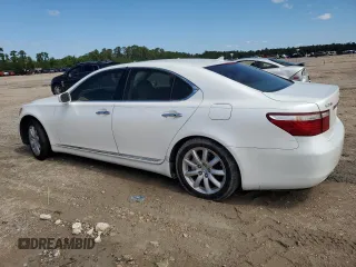 2007 Lexus LS 460 with VIN JTHBL46F675022583, listed as a Copart auction lot 56271485 with 256,234 mi miles and Clean Title. Bid and sale history available at DreamBid. Image 2.