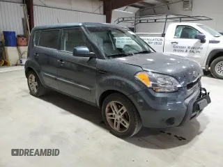2011 Kia Soul + with VIN KNDJT2A28B7227132, listed as a Copart auction lot 53856305 with 185,608 mi miles and Salvage Title. Bid and sale history available at carsss.com. Image 4.