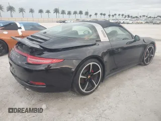 2014 Porsche 911 4S with VIN WP0BB2A96ES133255, listed as a Copart auction lot 76291214 with Not Provided miles and Non Repairable. Bid and sale history available at DreamBid. Image 3.