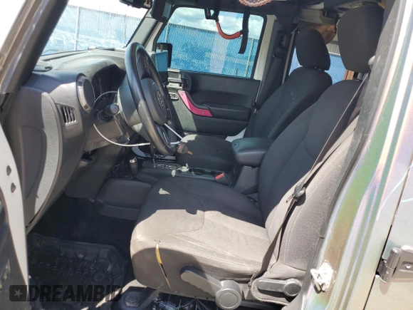 2018 Jeep Wrangler JK Unlimited Sport S with VIN 1C4BJWDG7JL814226, listed as a Copart auction lot 72442484 with 49,658 mi miles and Salvage Title. Bid and sale history available at carsss.com. Image 7.