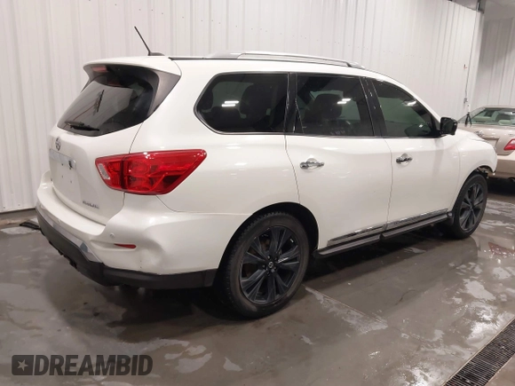 2017 Nissan Pathfinder SV with VIN 5N1DR2MN2HC658577, listed as a IAAI auction lot 41477472 with 40,231 mi miles and . Bid and sale history available at DreamBid. Image 4.