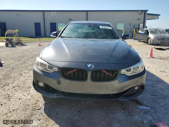 2016 BMW 4 Series 428i with VIN WBA4A9C59GG505494, listed as a Copart auction lot 44394775 with 123,312 mi miles and Salvage Title. Bid and sale history available at carsss.com. Image 5.