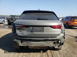 2022 Audi Q3 S line Premium Plus with VIN WA1EECF3XN1029317, listed as a Copart auction lot 43882063 with 24,143 mi miles. Bid and sale history available at carsss.com. Image 6.