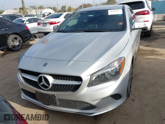 2019 Mercedes-Benz CLA with VIN WDDSJ4EB3KN740161, listed as a IAAI auction lot 41911227 with 61,565 mi miles. Bid and sale history available at carsss.com. Image 12.