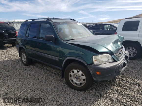 1999 Honda CR-V LX with VIN JHLRD1847XC036630, listed as a Copart auction lot 75708664 with 201,240 mi miles and Salvage Title. Bid and sale history available at carsss.com. Image 4.